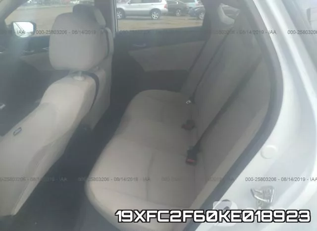 19XFC2F60KE018923 фото 9