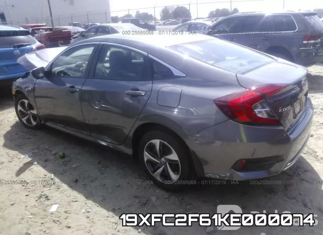 19XFC2F61KE000074 фото 4