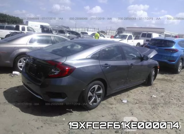 19XFC2F61KE000074 фото 5