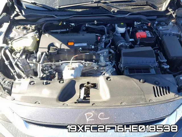 19XFC2F76HE018538 фото 8