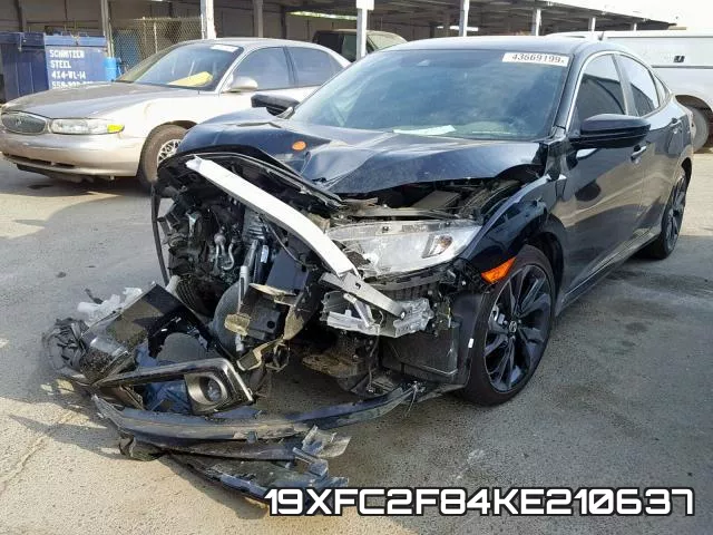 19XFC2F84KE210637 фото 3