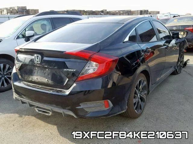 19XFC2F84KE210637 фото 5