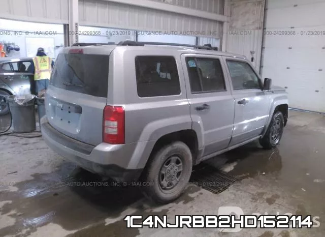 1C4NJRBB2HD152114 фото 5