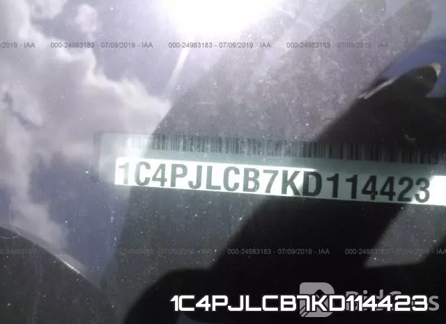 1C4PJLCB7KD114423 фото 10