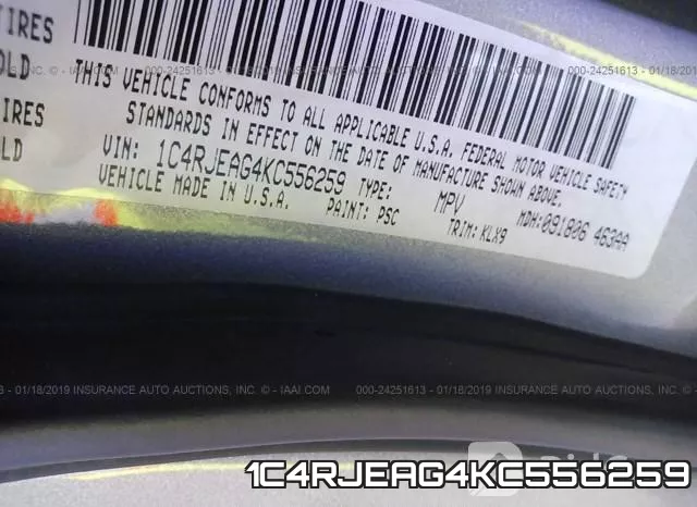 1C4RJEAG4KC556259 фото 10