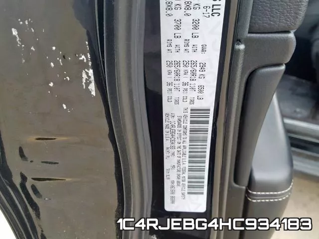 1C4RJEBG4HC934183 фото 2