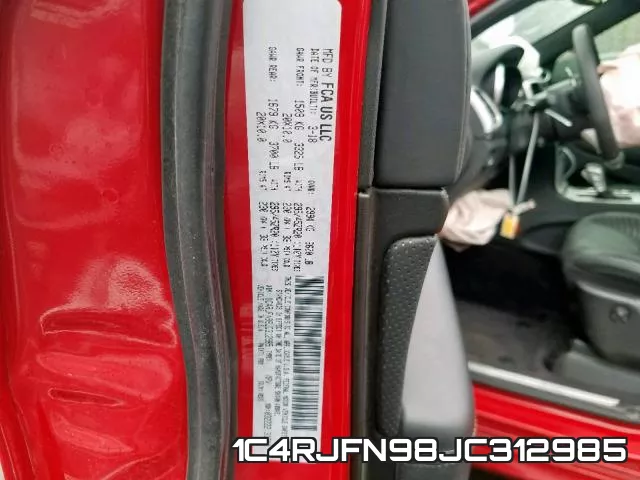 1C4RJFN98JC312985 фото 2