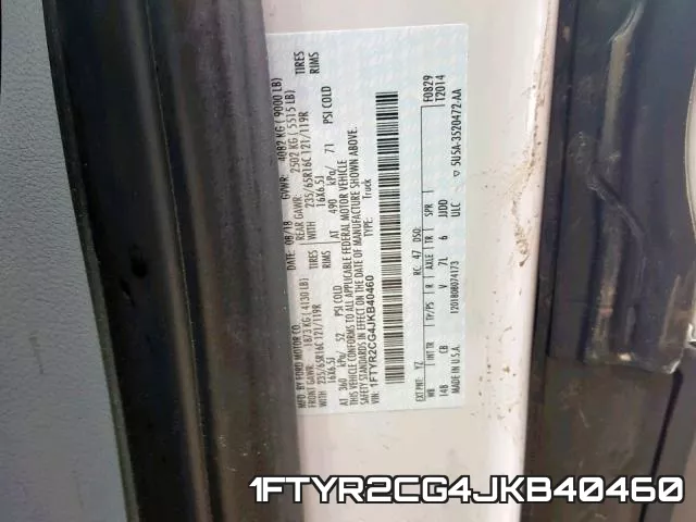 1FTYR2CG4JKB40460 фото 2