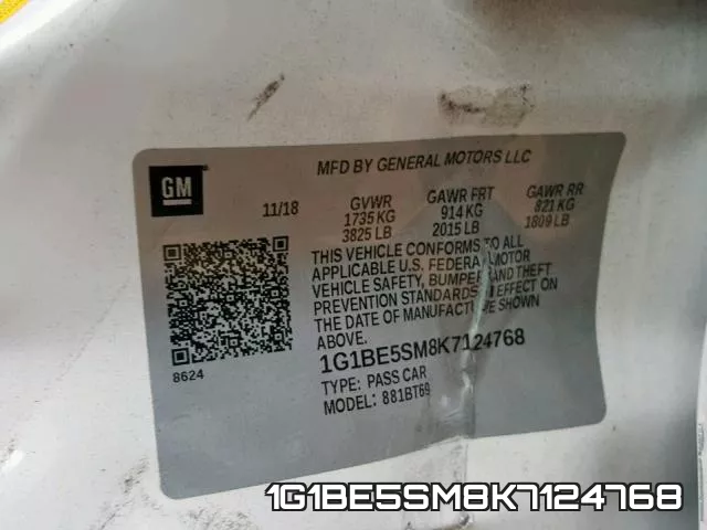 1G1BE5SM8K7124768 фото 2
