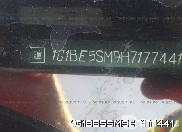 1G1BE5SM9H7177441 фото 10