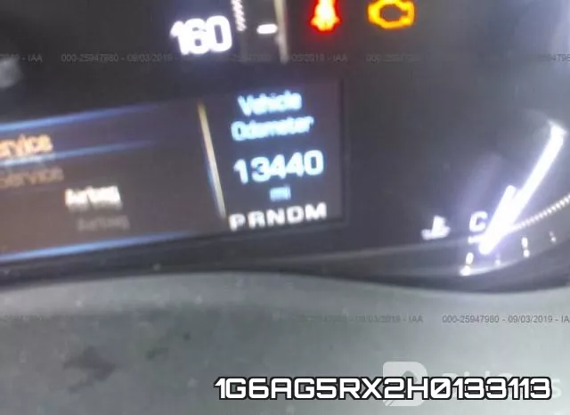1G6AG5RX2H0133113 фото 8