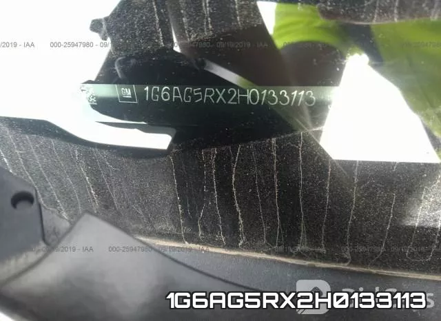 1G6AG5RX2H0133113 фото 10