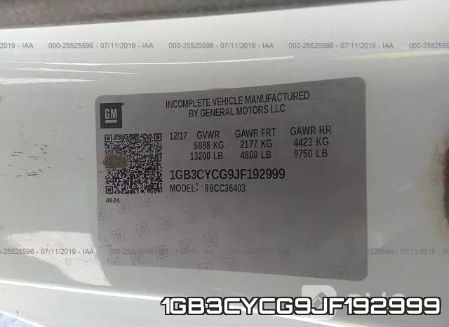 1GB3CYCG9JF192999 фото 10