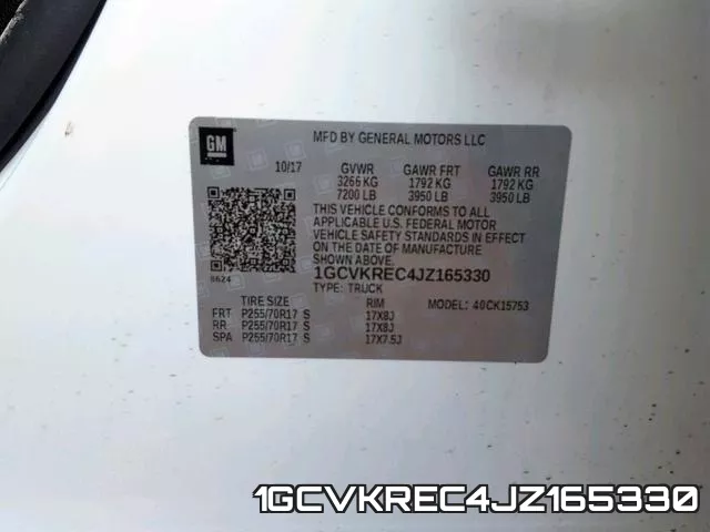 1GCVKREC4JZ165330 фото 2