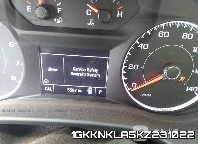 1GKKNKLA5KZ231022 фото 8