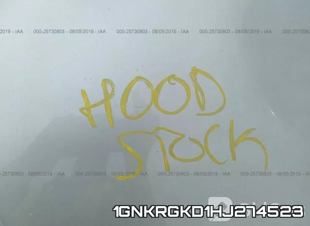 1GNKRGKD1HJ274523 фото 2