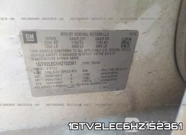 1GTV2LEC6HZ152361 фото 10