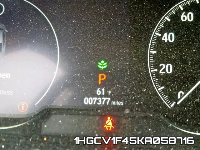 1HGCV1F45KA058716 фото 9