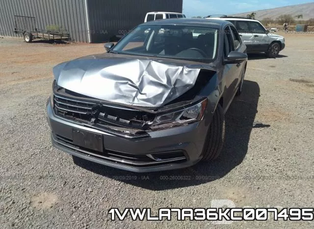 1VWLA7A36KC007495 фото 7