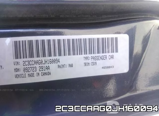 2C3CCAAG0JH160094 фото 10