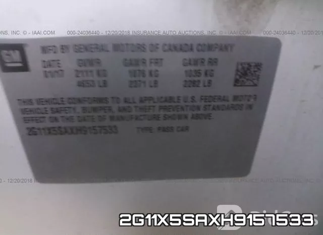 2G11X5SAXH9157533 фото 10