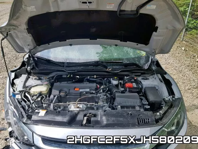 2HGFC2F5XJH580209 фото 8