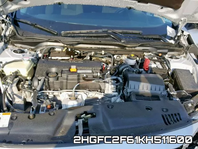 2HGFC2F61KH511600 фото 8