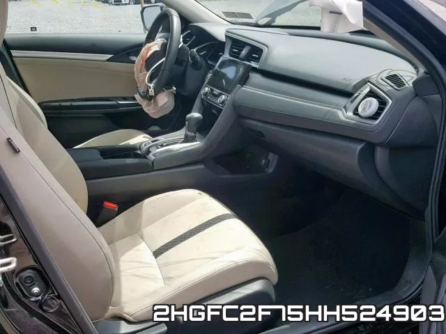 2HGFC2F75HH524903 фото 6