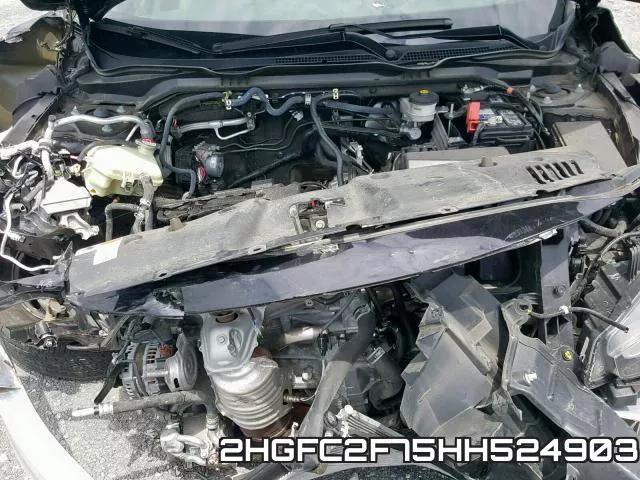 2HGFC2F75HH524903 фото 8