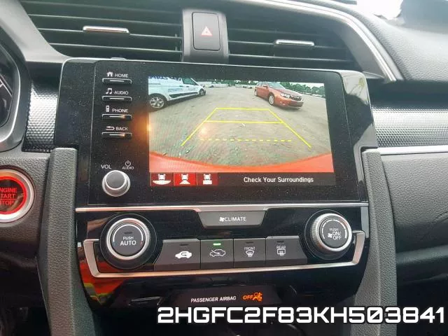 2HGFC2F83KH503841 фото 9