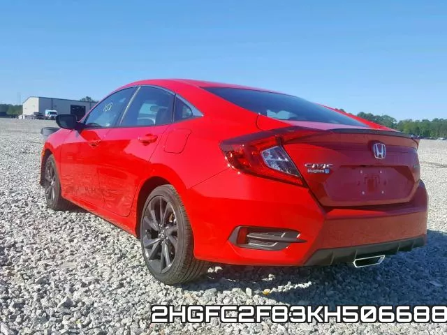 2HGFC2F83KH506688 фото 3