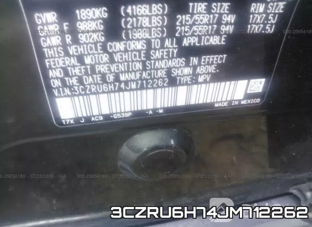 3CZRU6H74JM712262 фото 10