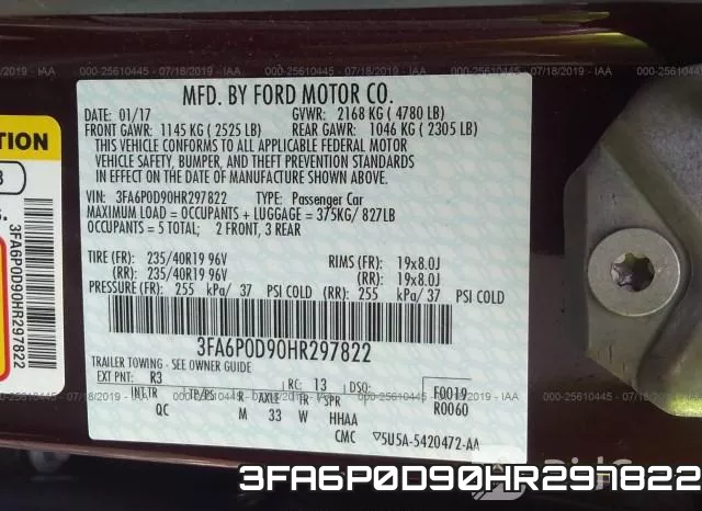 3FA6P0D90HR297822 фото 10