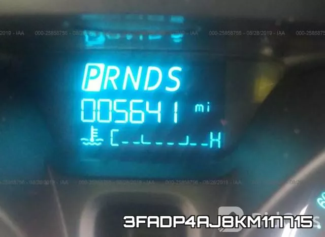 3FADP4AJ8KM117715 фото 8