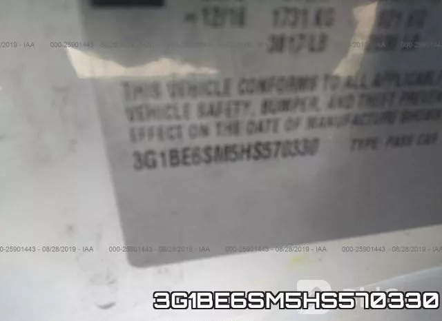 3G1BE6SM5HS570330 фото 10