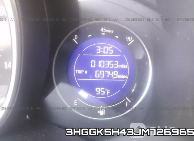 3HGGK5H43JM726965 фото 8