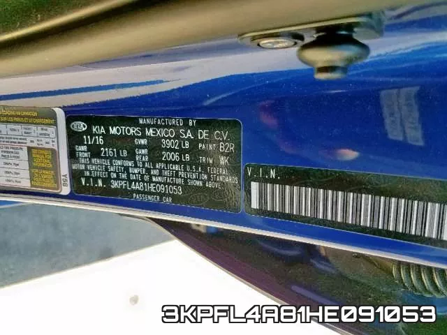 3KPFL4A81HE091053 фото 2
