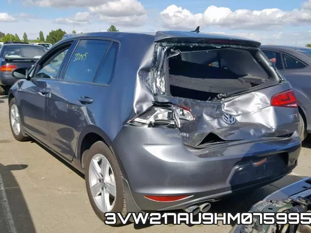 3VW217AU9HM075995 фото 4