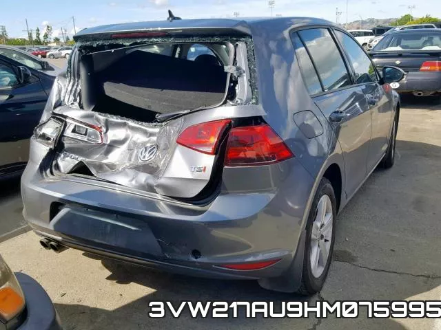 3VW217AU9HM075995 фото 5