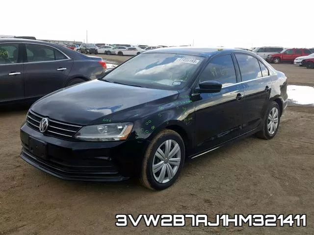 3VW2B7AJ1HM321411 фото 3