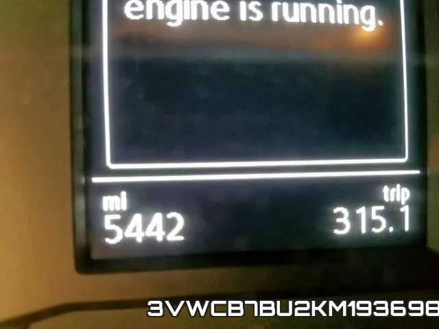 3VWCB7BU2KM193698 фото 9