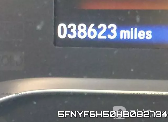 5FNYF6H50HB082734 фото 8