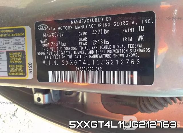 5XXGT4L11JG212763 фото 10