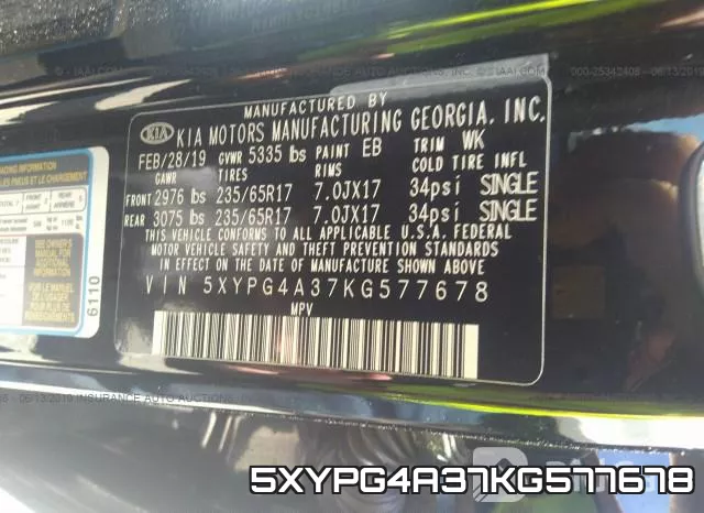 5XYPG4A37KG577678 фото 10
