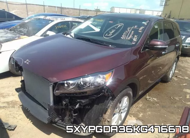 5XYPGDA36KG476678 фото 3