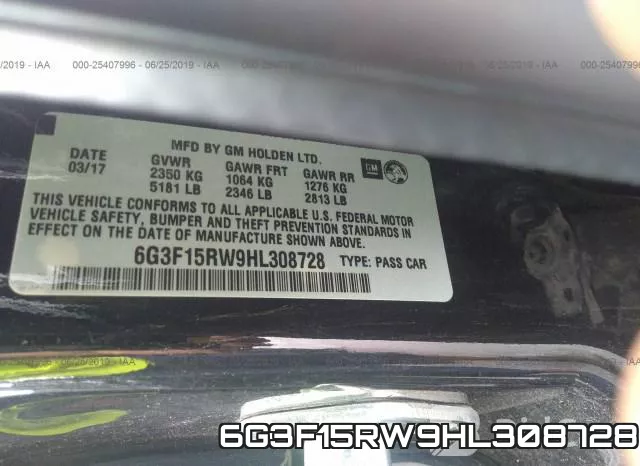 6G3F15RW9HL308728 фото 10