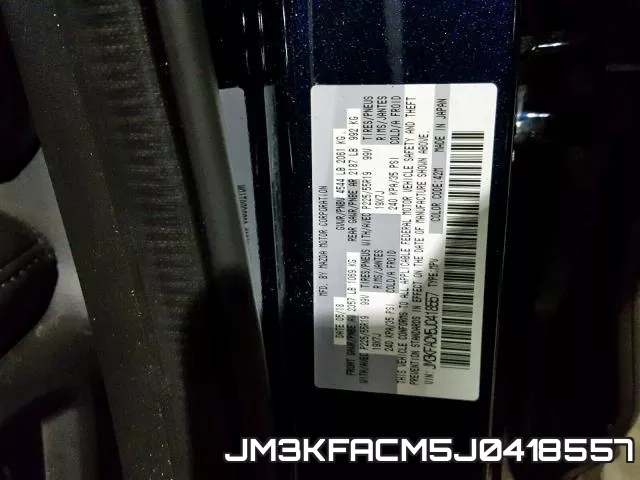 JM3KFACM5J0418557 фото 2