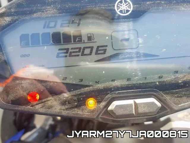 JYARM27Y7JA000815 фото 9