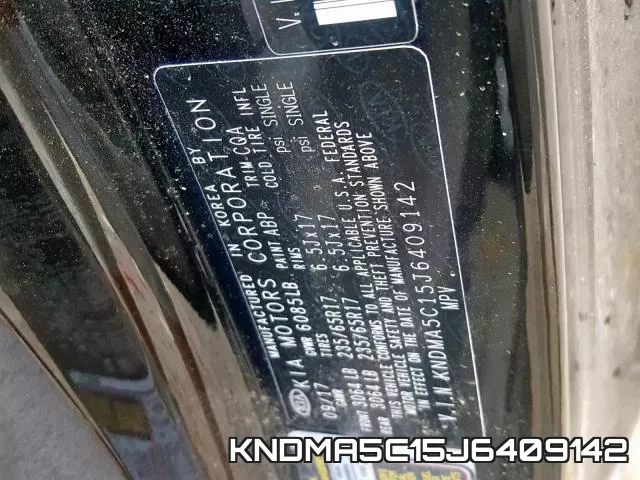 KNDMA5C15J6409142 фото 2