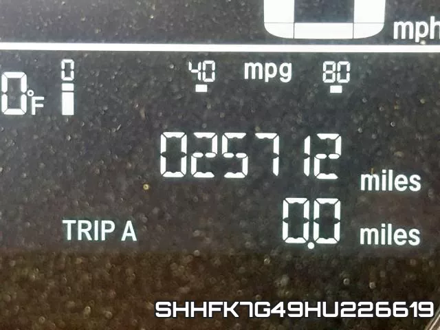 SHHFK7G49HU226619 фото 9